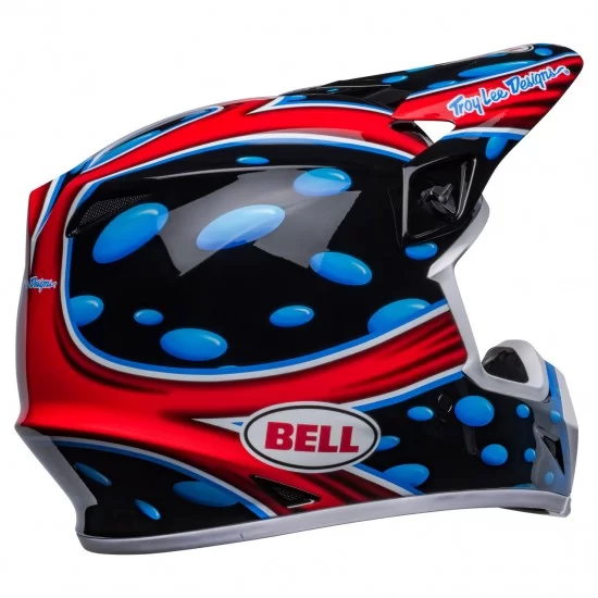 BELL MX-9 MIPS SHOWTIME ADULT MOTOCROSS HELMET BLACK/RED FOR SALE